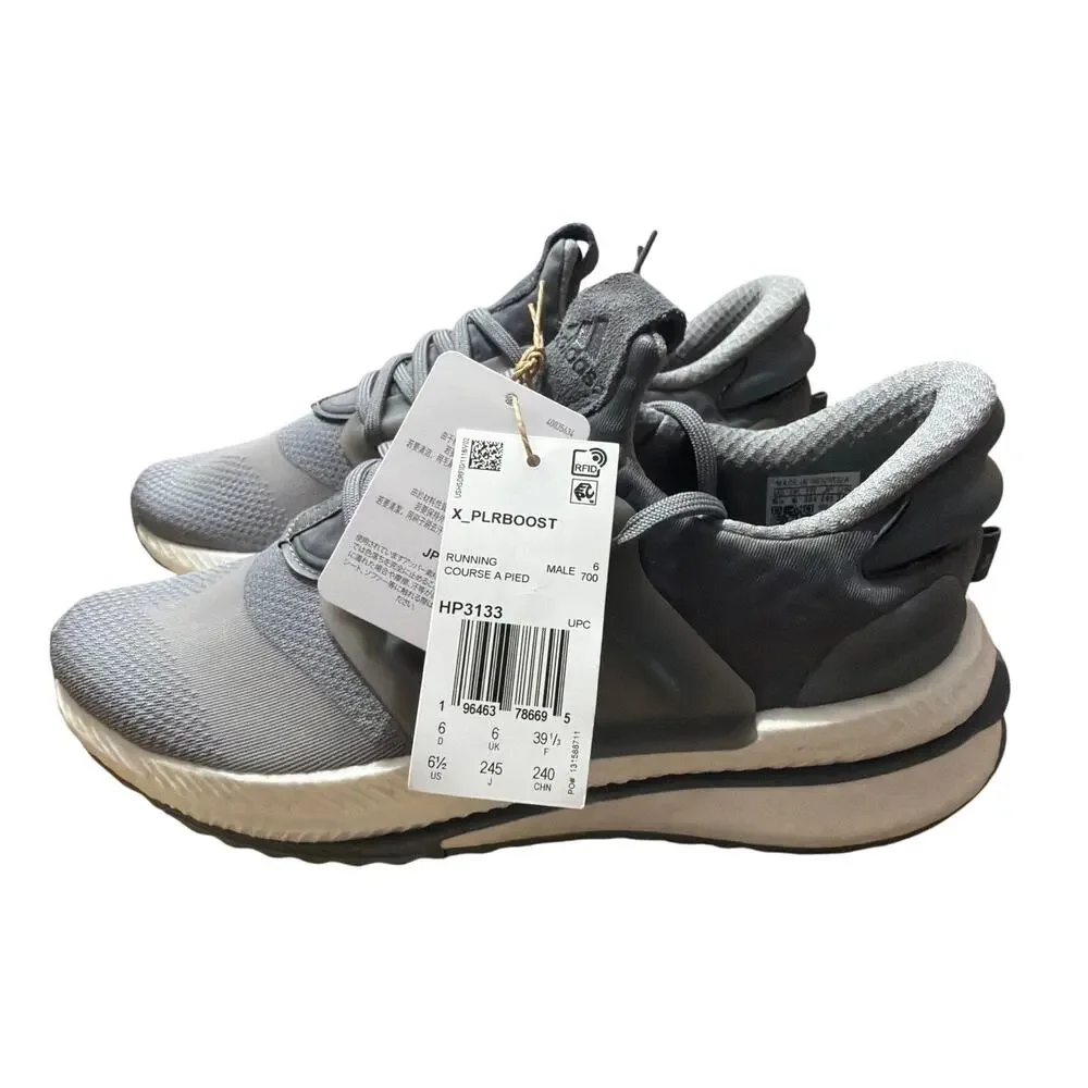 Adidas Men's X_PLRBOOST Running Shoes Grey Sneakers Size 6.5 6 1/2 New
